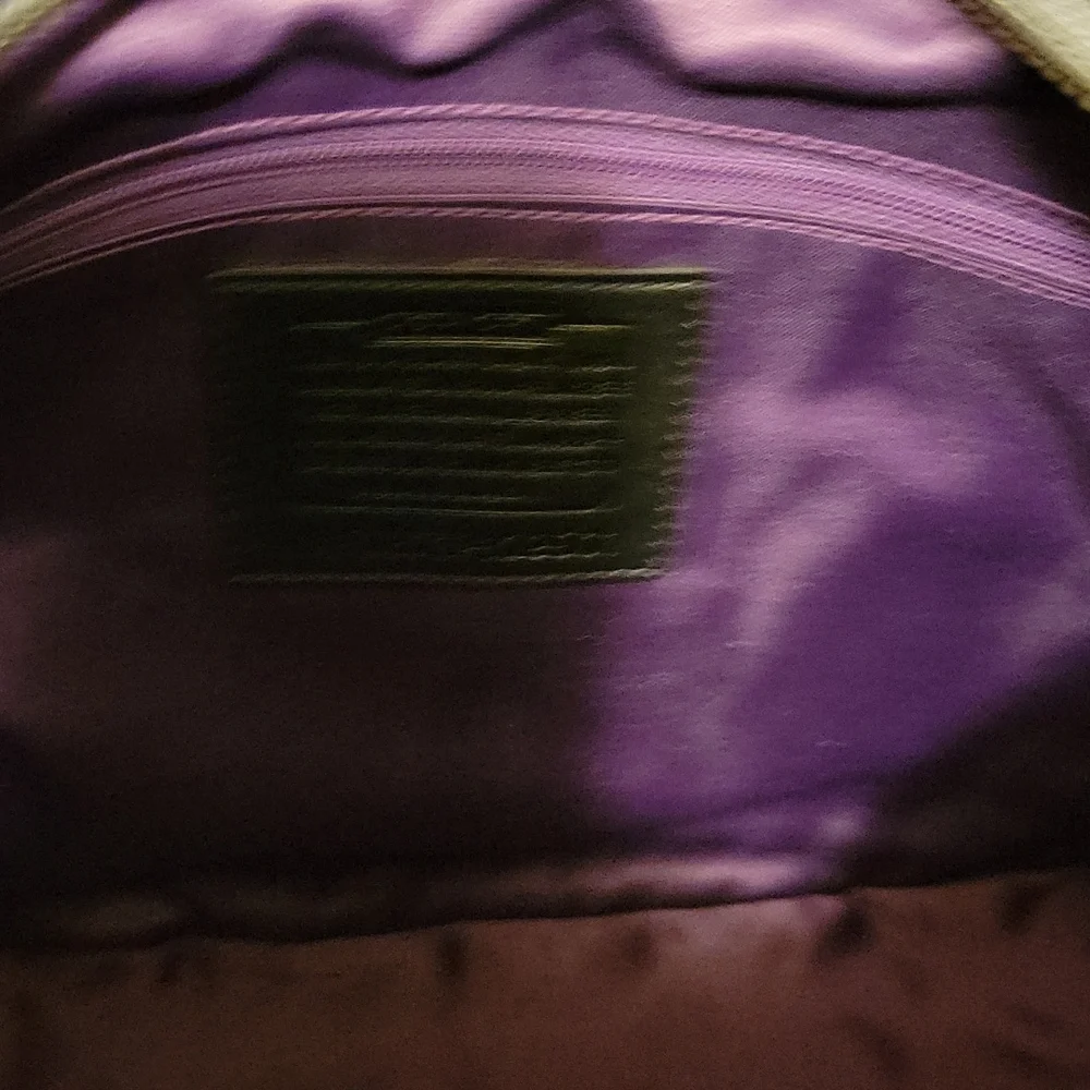 NWT: COACH Tonal Patchwork Zoe - Picture 12 of 16
